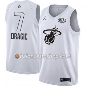 Camiseta Hombre NBA Miami Heat Goran Dragic 7 2018 All-Star Jordan Brand Blanco Swingman